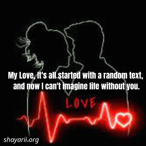 love shayari in english