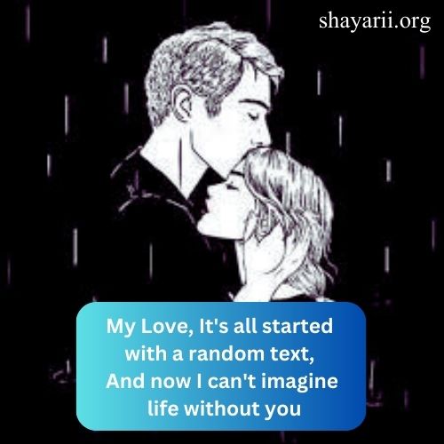 romantic shayari in english